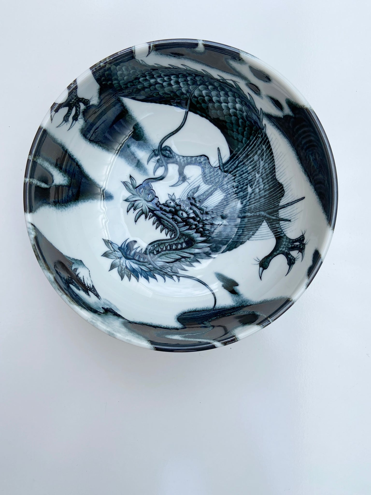 Japanese Dragon Bowl- Medium