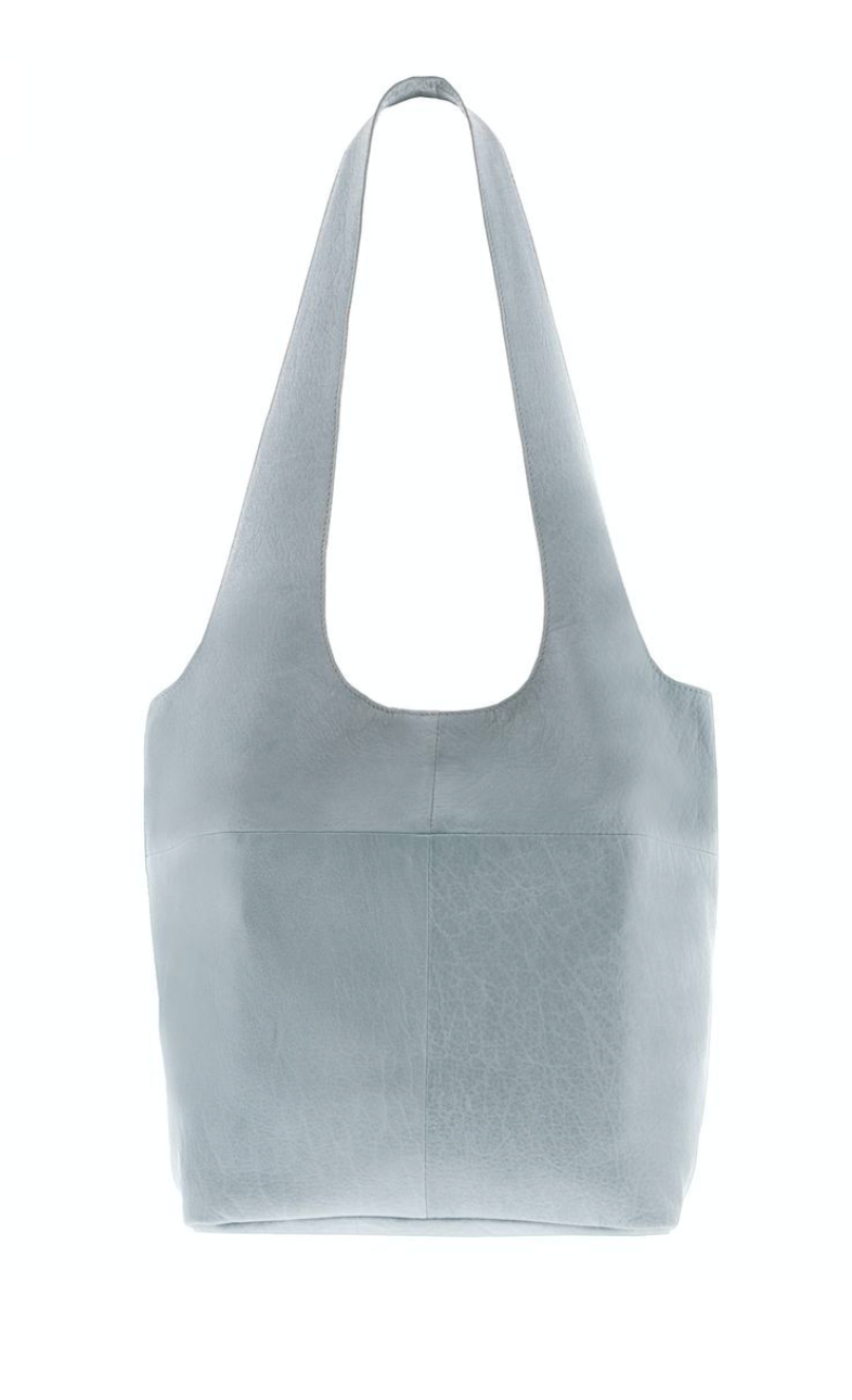 Soft Leather Tote - Mist