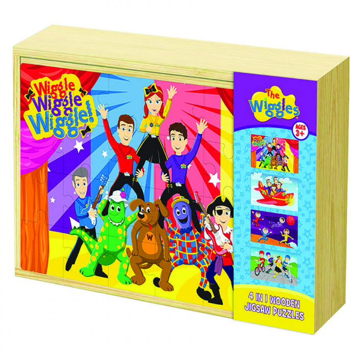 THE WIGGLES EMMA 4 IN 1 WOODEN PUZZLE